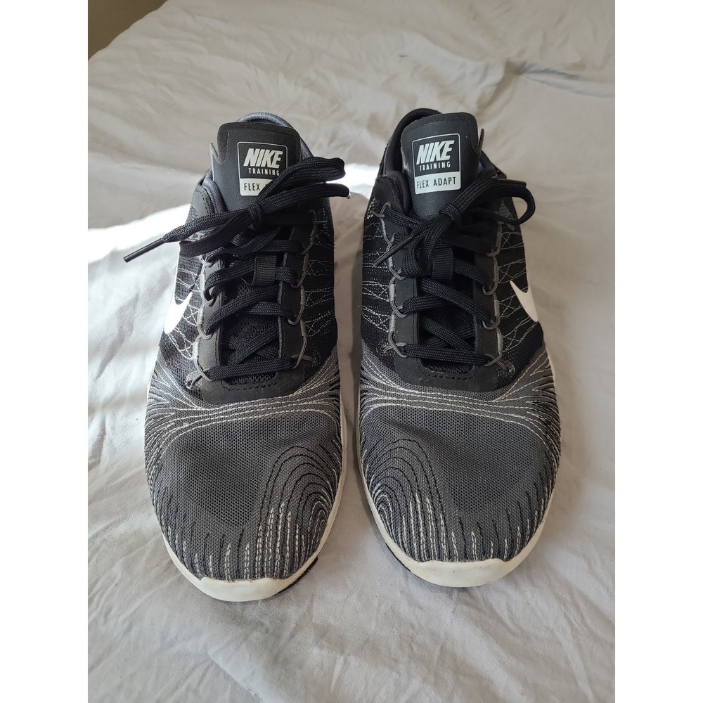 Nike Flex Adapt TR Womens SZ 8.5 running crosstraining athletic shoe black grey